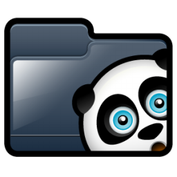 Folder H Panda Icon 256x256 png